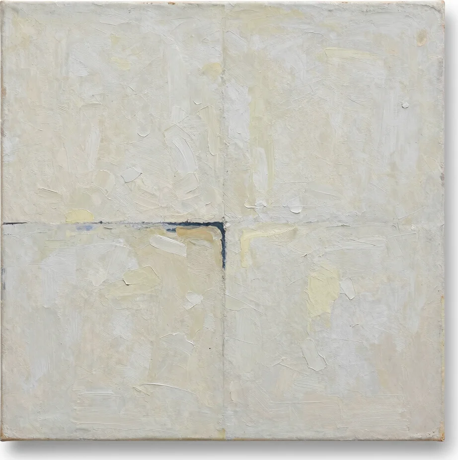 Editorial artwork photograph of an abstract painting with texture